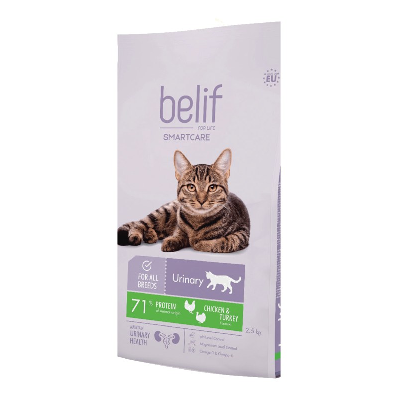 Belif Cat Urinary Care Chicken & Turkey Dry Cat Food