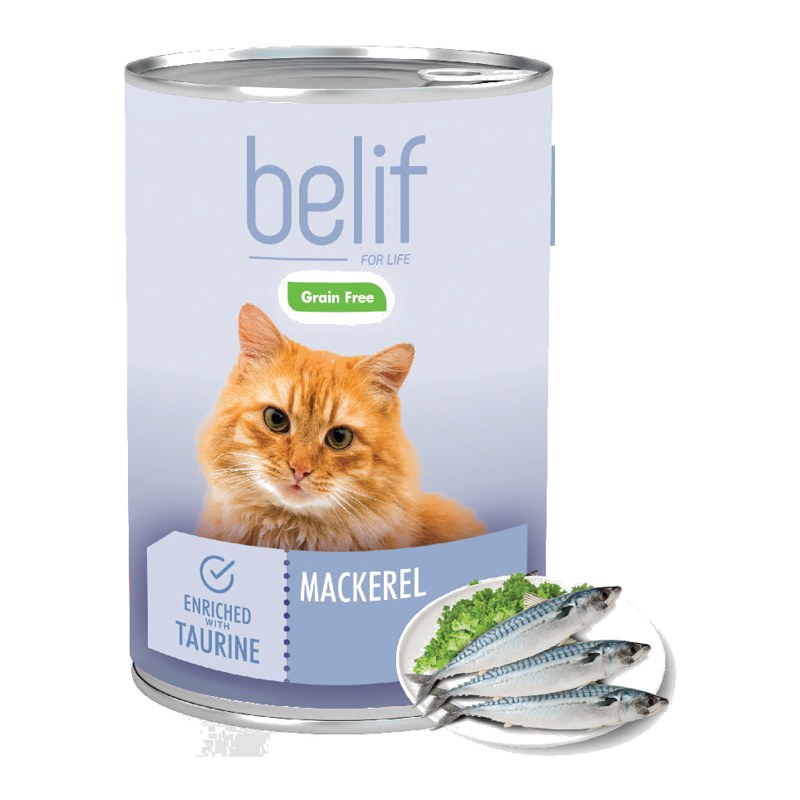 Belif Grain Free Mackerel Cat Food