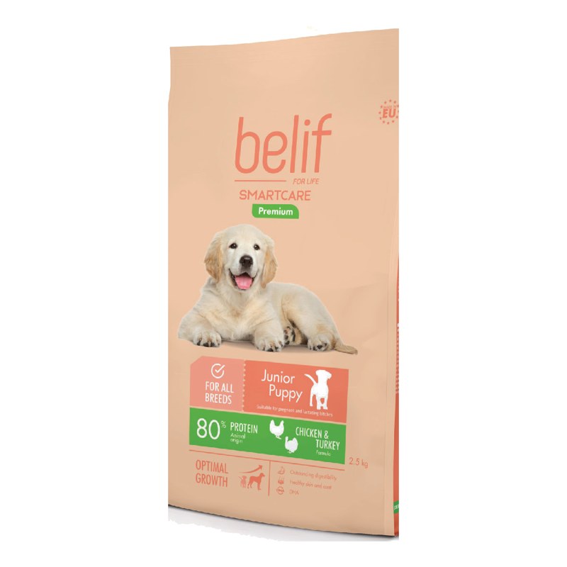 Belif Smartcare Junior Puppy Chicken & Turkey Dry Dog Food