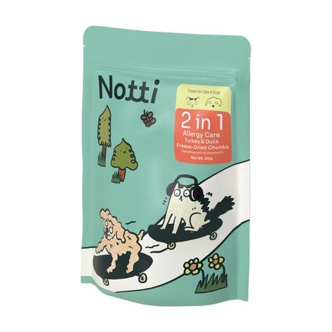 Notti Freeze-Dried Chunks 2-in-1 Allergy Care